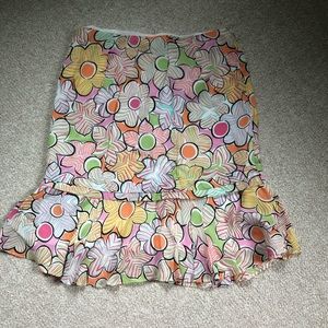 Elliott Lauren Light weight colorful skirt